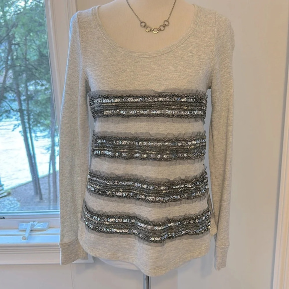 Anthropologie Deletta 100% Cotton (exclusive of decoration) , Medium, NWOT - Picture 2 of 5